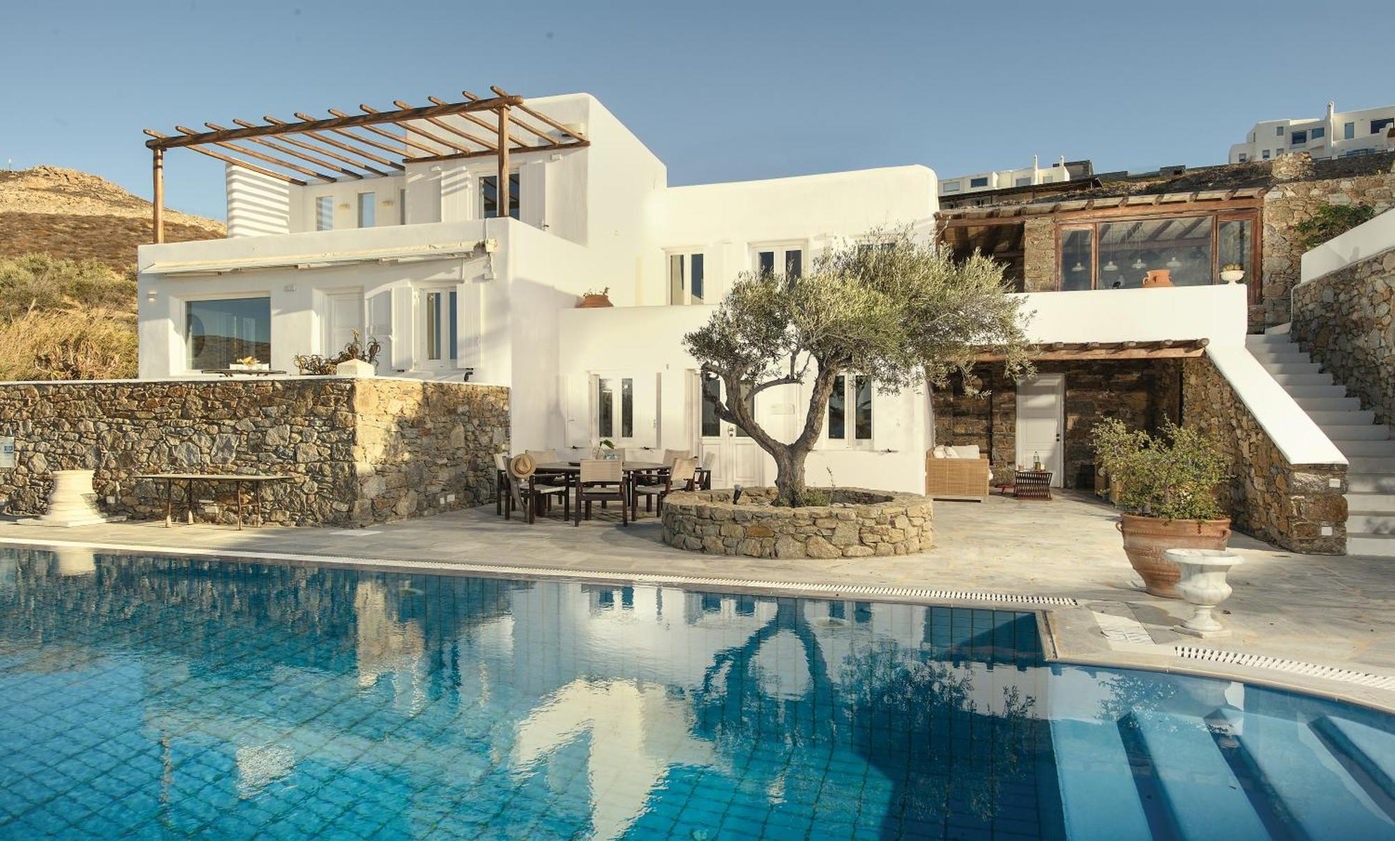 Villa Galaxy Ftelia Beach Exterior photo